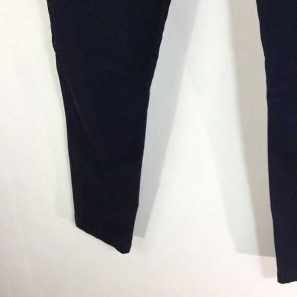 A.L.C. Womens Cotton Mid Rise Skinny Blue Chino Pant Size 8 - Picture 4 of 12